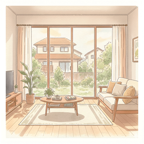 住まいの自習室